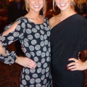 Black dress with cute details